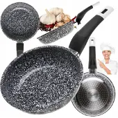 Edenberg Granitowa Patelnia 28cm - Geschikt voor Gas & Inductie
