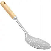 Ambition Natural Schuimspaan Lepel 33cm - RVS & Beukenhout