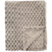 Byrklund Bedsprei V-Bone - Taupe 130 x 160 cm
