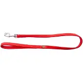 Dingo Royal Lederen Hondenhalsband Rood 2cm x 100cm