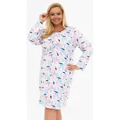 Cornette Katoenen Dames Nachthemd Hannah 770/456 50 / 5XL