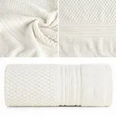 Eurofirany Luxe Katoenen Badstof Handdoek 50x90cm Crème Bruin 500gsm