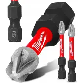 Milwaukee PZ2 Impact Bits 50mm Magnetisch 2 Stuks