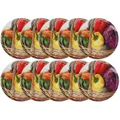 Tragar Weckglazen Deksel 82mm - 10 stuks - Groen & Wit
