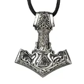 EtNox Zilveren Thor's hamer hanger(K447)