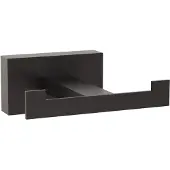REA 205 Oste - Handdoekhouder - Zwart - 8,5X6,5X3,5Cm