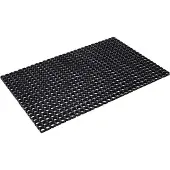 Miltex Rubberen ringmat, 1200 x 800 mm, zwart