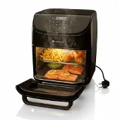 Juskys Airfryer / Heteluchtfriteuse - 12L - Incl. 10 programma's - Zwart