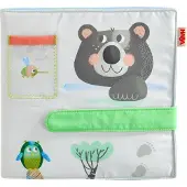 Haba Spel 'Baby-Fotoalbum Waldfreunde' grijs / groen / wit