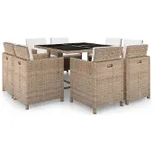 vidaXL Biminitop 4 bogen 243x196x137 cm zwart