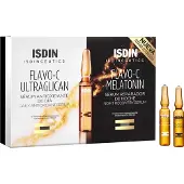 Isdin Isdinceutics Flavo-c Melatonine + Ultraglican 10 + 10 Ampullen 20 stuks