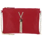 Valentino Schoudertas Koppeling Divina Clutch Rosso Scuro Rood
