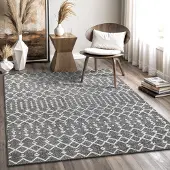 Muratap Boho nomade | laagpolig vloerkleed | modern tapijt | woonkamer, slaapkamer |