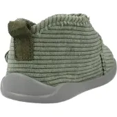 BUY SHOES Slippers van het merk Igor, model Homie, in groene panama-stof