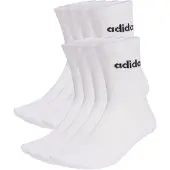Adidas Sportsokken 'LINEAR CUSHIONED CREW SOCK 10 PAIR PACK' zwart / wit