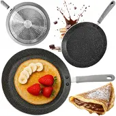 Karl Hausmann Niet-klevende pannenkoekenpan 26 cm, geschikt voor inductie