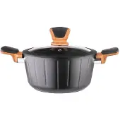 Altom Design Valdinox Initio Pan 20cm 2,4L met deksel - Inductie, antiaanbaklaag