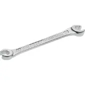 Hazet Dubbele ringsleutel · open 612-12X14 · Buiten-zeskant-profiel · SW 12 x 14 mm