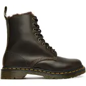 Dr. Martens Veterlaarsjes '1460 Serena' donkerbruin