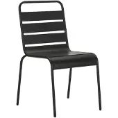 House Doctor Helo stoel zwart set van 2 - 210921001
