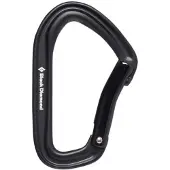 Black Diamond Hotforge Bent Karabiner Zwart