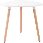 CLP Keukentafel Abenra, wit, afmeting 80 cm. Afmeting: 80 cm