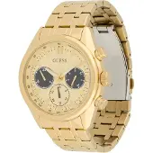 GUESS Analoog horloge goud / zwart