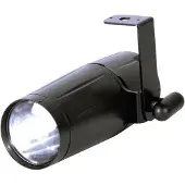 Adj LED-Pinspot LED-pinspot Aantal LEDs: 1 x 3 W Zwart