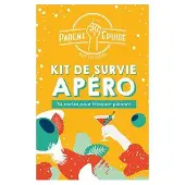 Asmodee Jeu d’ambiance Parent Epuisé Kit de Survie Apéro