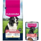 Eukanuba Senior Medium kip hondenvoer 15 kg