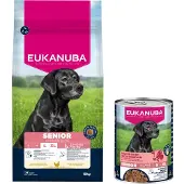 Eukanuba Senior - Honden Droogvoer - Kip - 15KG - Grote Rassen