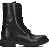Shabbies Amsterdam Women Duck Lacey Leather Black-Schoenmaat 37