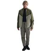 Nike Tech Sportswear Windrunner Woven Trainingspak Full-Zip Groen Olijfgroen Zwart