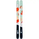 Zag - Ski's - Slap 104 2026 voor Unisex van Hout - Maat 188 cm - Blauw