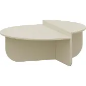 En.casa Salontafel Tondesdaslo 90x90x35 cm havermout []