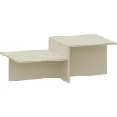 En.casa Salontafel Taniena 100x55x35 cm havermout []