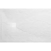 Wiesbaden Douchebak stonea antislip composiet 80x90x3 cm inkortbaar mat wit