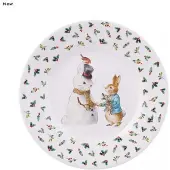Petit Jour Pieter Rabbit kerst bord