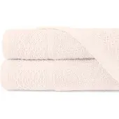 Solano Badstof Handdoek 70x140cm - 100% Katoen, Crème