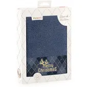 Zwoltex Rudolf Handdoek Blauw 50x90cm - Zacht & Absorberend