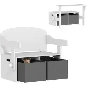 AIYAPLAY - Kinderopbergbank - MDF - 67,5x46,5x56,7cm - Wit