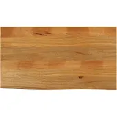 vidaXL Tafelblad met natuurlijke rand 110x60x3,8 cm massief mangohout