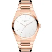Liebeskind berlin Analoog horloge rose-goud / wit