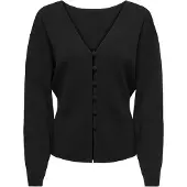 ONLY Gebreid vest 'JDYAstra' zwart