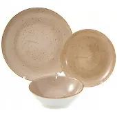 Lubiana Boss Diep Bord 18 cm - Beige Porselein
