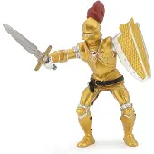 Papo Figurine Ridder Goud in Harnas - - DE MIDDELAEWE - Voor Kinderen