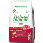 NATURAL TRAINER Adult met Rundvlees 1,5 kg - Kattenvoer