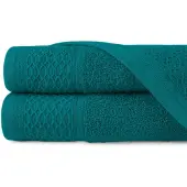Solano Handdoek 100% Katoen 70x140 Turks Blauw