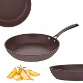 Valdinox Strepenpan 28 cm - Antiaanbaklaag, Inductie & Gas
