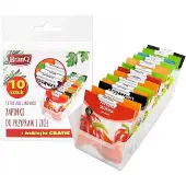 BranQ Keuken Organizer Kruidenbakje met 5 Vakken & Clips